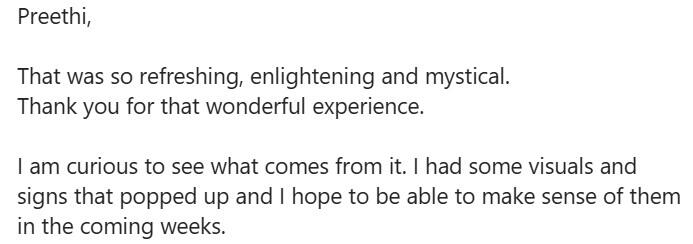 Client review about hypnotherapy for healing from childhood trauma.